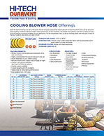 Cooling Blower Hose Offerings